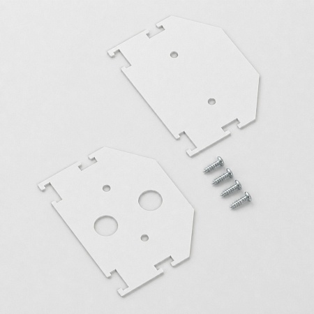 Slim Magnetic Заглушки для шинопровода в натяжной потолок 85204/00 черный 2 шт. 85206/00 Elektrostandard - фото