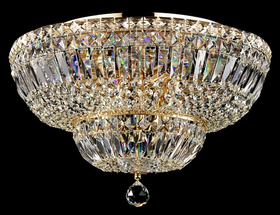 Люстра Maytoni Basfor DIA100-CL-12-G - фото