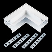 Внутренний угол-соединитель для встраиваемого магнитного шинопровода ST-Luce Белый ST007.549.00