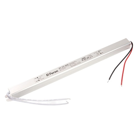 Трансформатор электронный для светодиодной ленты 48W 12V (драйвер), LB001 FERON - фото