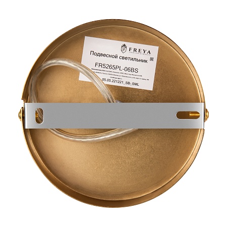 Люстра Freya FR5265PL-06BS - фото