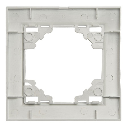 Рамка 1-местная STEKKER, PFR00-9001-01, серия Эрна, белый - фото
