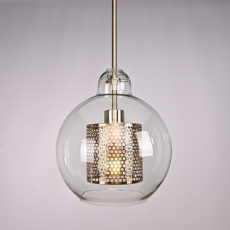 Подвесной Светильник Catch F Pear Brass D25 Imperiumloft 101418-26 - фото