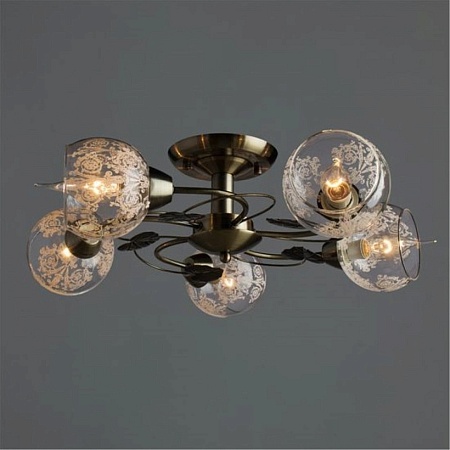 Потолочная люстра ARTE LAMP A1292PL-5AB - фото