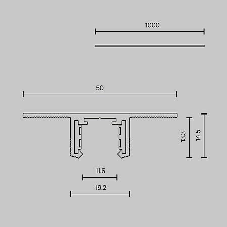 Шинопровод Technical TRX239-421.12B - фото
