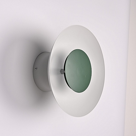 Бра Twirl D25 White/Green Imperiumloft 204159-26 - фото