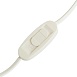 Сетевой шнур с выключателем, 230V 1,9м белый, KF-HK-1-2 - фото