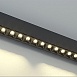 Светильник светодиодный Feron MGN300 трековый низковольтный 12W, 1080 Lm, 3000К, 30 градусов, черный серия LensLine - фото