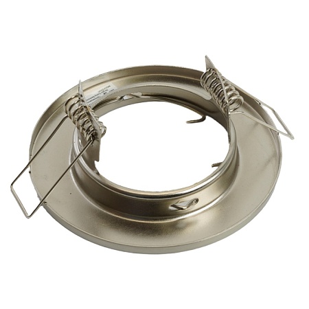 Светильник встраиваемый Feron DL10 потолочный MR16 G5.3 титан - фото