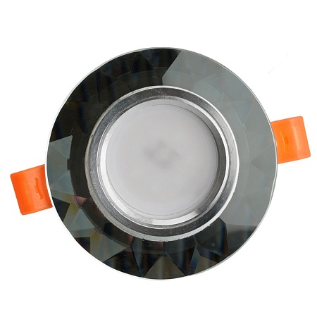 Светильник встраиваемый Feron DL8050-2 потолочный MR16 G5.3 серебристый - фото