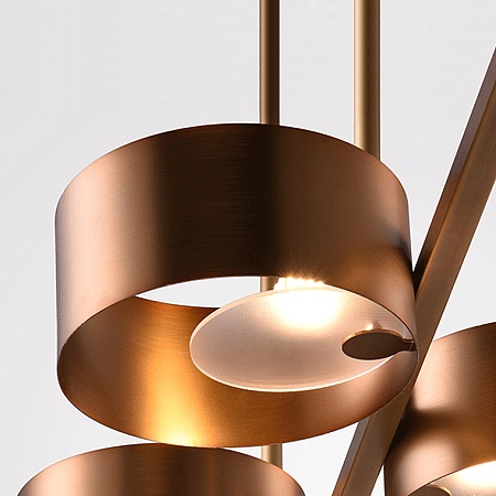 Люстра Sound Or6 Suspension Lamp 6 Imperiumloft 191658-26 - фото