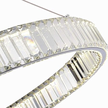 Люстра подвесная ST-Luce Хром/Прозрачный LED 1*40W 4000K SL1622.163.01 - фото