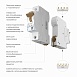 Автоматический выключатель 1P 20 A C 4,5 kА W901P204 - фото