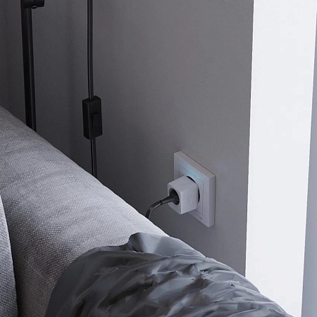 Розетка с функцией управления осветительным оборудованием FERON TM500, радиочастотная, белый - фото