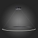 Светильник подвесной ST-Luce Черный/Белый LED 1*57W 4000K ST603.443.57 - фото