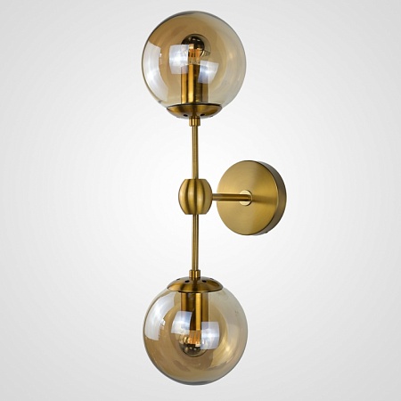 Бра Modo Sconce 2 Globes Gold Imperiumloft 84999-22 - фото
