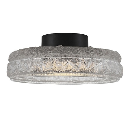 Светильник потолочный ST-Luce черный/прозрачный LED 1*15W 4000K SL6143.402.01 - фото