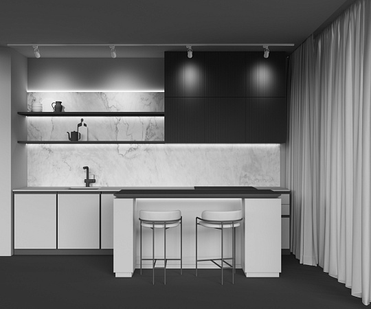 Трековый светильник Technical CELO TR001-1-GU10-W - фото