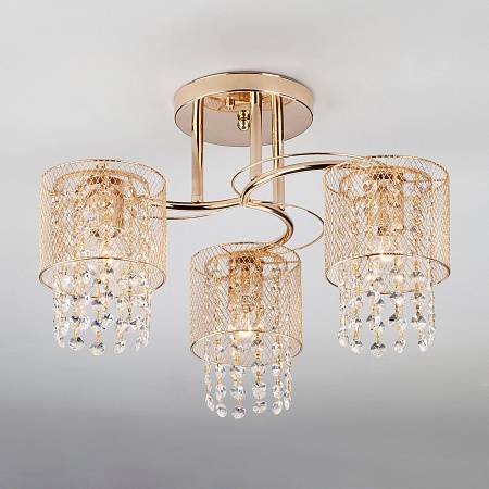 Потолочный светильник Eurosvet 30137/3 золото - фото