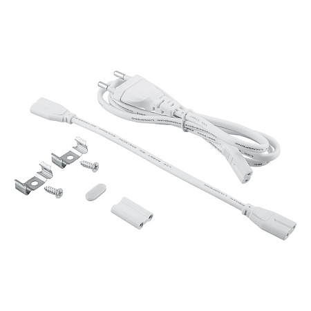 светодиодный светильник 4000K 4W в пластиковом корпусе с выключателем и сетевым шнуром, AL5038 - фото