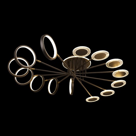 10164L Black Потолочный светильник LOFT IT Megan - фото