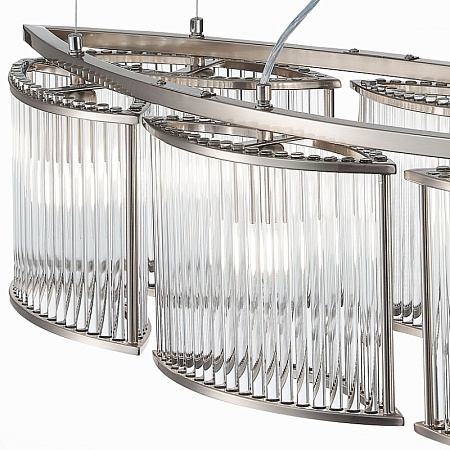 Люстра подвесная ST-Luce Хром/Прозрачный E14 6*40W SL1627.103.06 - фото