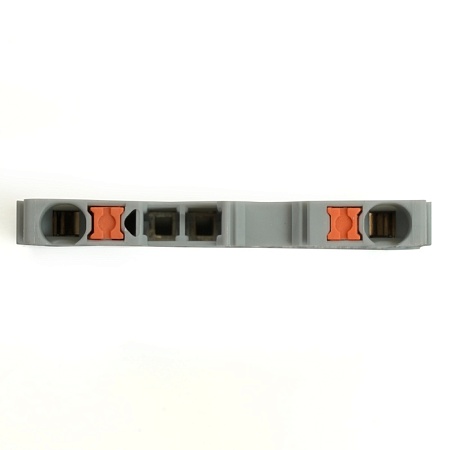 Зажим пружинный, 2-проводной проходной ЗНИ - 2,5 ,JXB PT 2,5, серый LD572-1-25 - фото