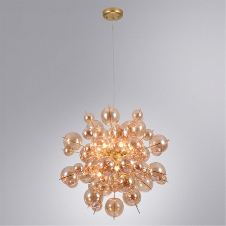 Подвесная люстра Arte Lamp MOLECULE A8313SP-9GO - фото