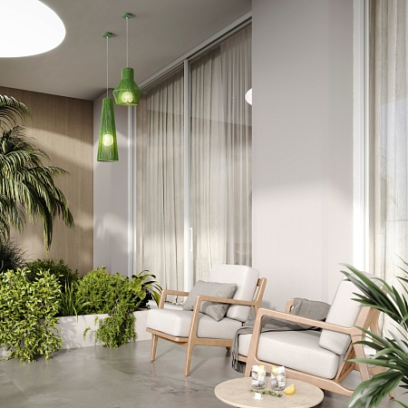 Подвесной светильник Freya FR5405PL-01GN - фото