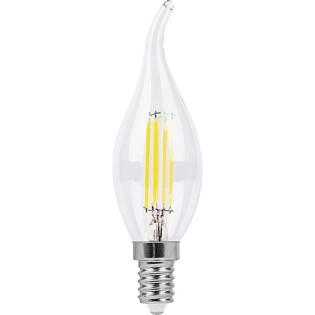 Лампа светодиодная Feron LB-714 Свеча на ветру E14 11W 230V 2700K - фото