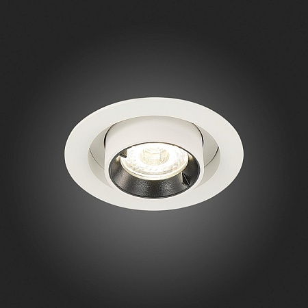 Св-к встр. Белый LED 1*12W 4000K 900Lm Ra80 24° IP20 D90xH92 180-240V ST702.248.12 - фото