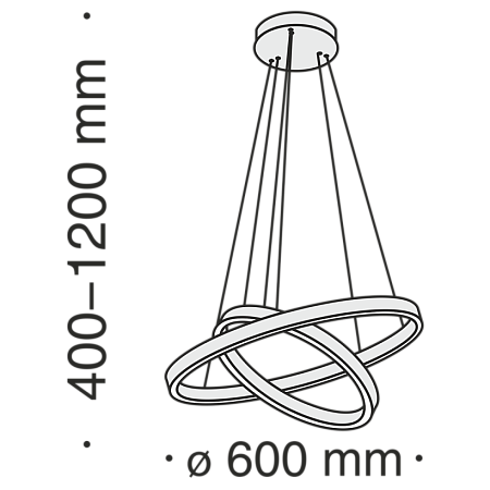 Подвесной светильник Maytoni Rim MOD058PL-L55B4K - фото