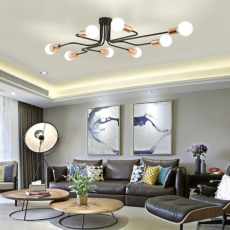 Потолочная Люстра Scheme Gold Imperiumloft 102020-26 - фото