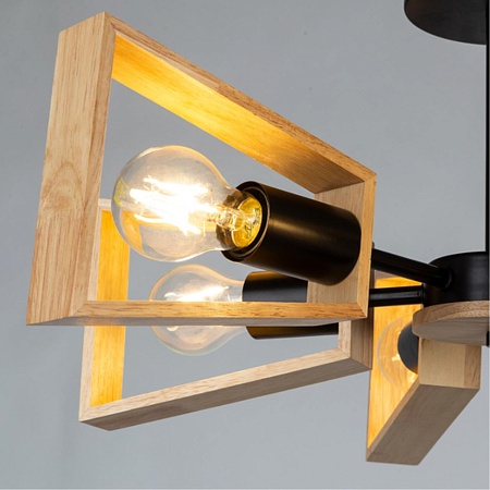 Потолочная люстра Arte Lamp BRUSSELS A8030PL-6BK - фото