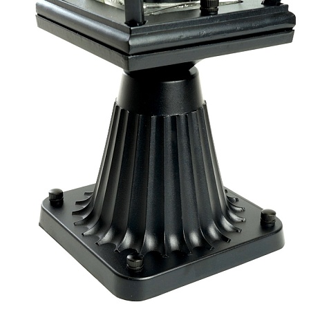 Светильник садово-парковый Feron PL744  на постамент 60W 230V E27, черный - фото