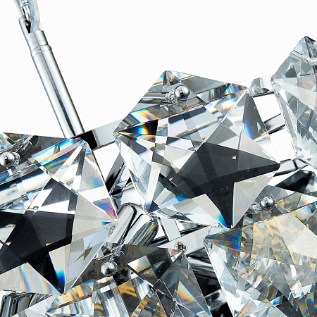 Люстра подвесная ST-Luce Хром/Прозрачный E14 6*40W SL1631.103.06 - фото