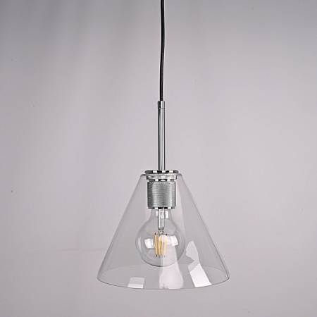 Подвесной Светильник Rh Utilitaire Funnel Pendant Silver Imperiumloft 123650-22 - фото