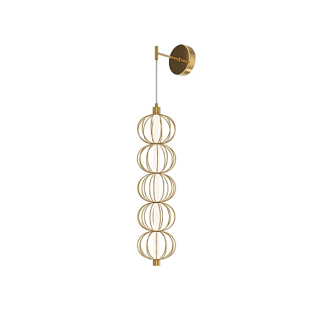 Настенный светильник (бра) Maytoni Golden Cage MOD216WL-L10G3K - фото