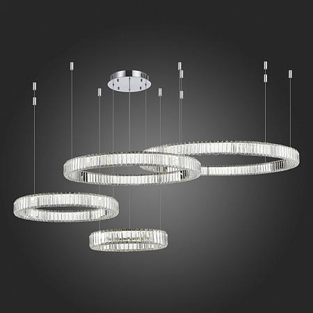 Люстра подвесная ST-Luce Хром/Прозрачный LED 1*190W 4000K SL1622.103.04 - фото