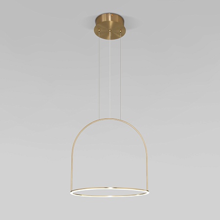 Подвесной светильник Eurosvet 90322/1 латунь - фото