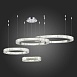 Люстра подвесная ST-Luce Хром/Прозрачный LED 1*190W 4000K SL1622.103.04 - фото