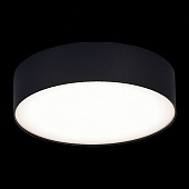 Светильник потолочный Черный LED 1*27W 4000K 2 430Lm Ra&gt;90 120° IP20 D220xH55 185-265V ST606.442.27