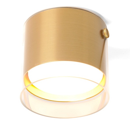 Светильник потолочный Feron HL389 Barrel LUMINA GX53 12W 230V, золото - фото