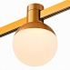 Магнитный трековый светильник FARM Золотистый LED 1*5W 3000K 89Lm Ra90 120 IP20 D75xH10 ST815.206.05 - фото