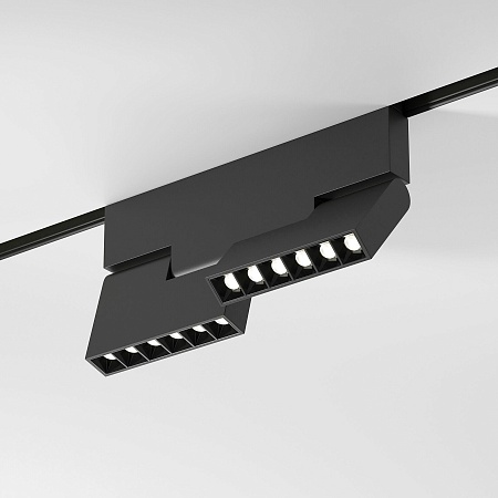 Slim Magnetic Трековый светильник 22W 4000K Mobi (чёрный) 85191/01 Elektrostandard - фото