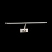 Подсветка для картин ST-Luce Матовый Никель/Матовый никель LED 1*8W 4000K SL595.701.01 - фото