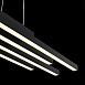Люстра подвесная ST-Luce Черный/Белый,Черный LED 1*38W 3000K/4000K/6000K SL933.403.04 - фото
