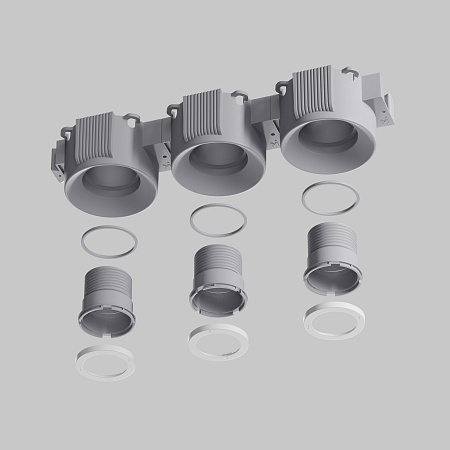 Встраиваемый светильник Technical DL136-GU10-W - фото