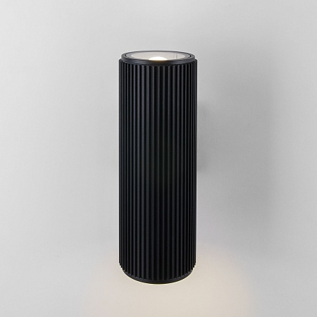 Уличный настенный светильник Strict IP54 1403 Techno черный Elektrostandard - фото