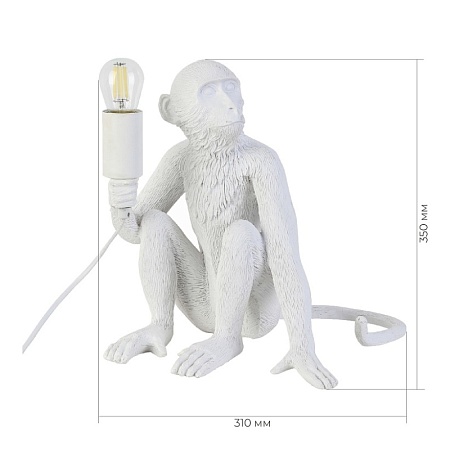 Прикроватная лампа Белый E27 1*60W SLE115104-01 - фото